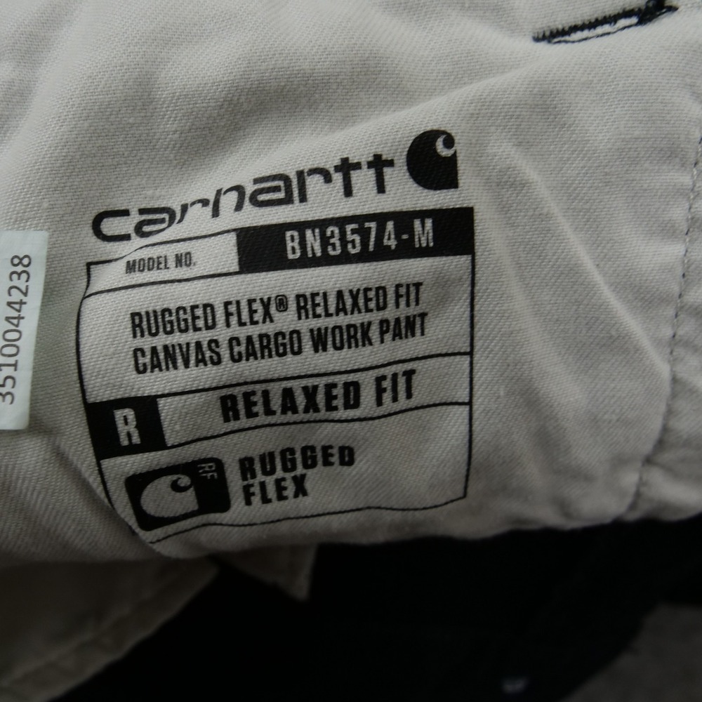 Carhartt Cargo Pants Mens 31  Black Rugged Flex Workwear Canvas Utility - Picture 5 of 11